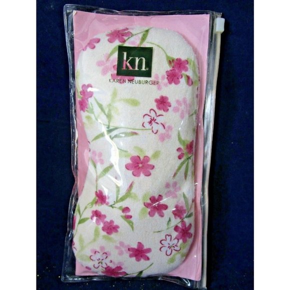 Pink Floral Eye Pillow by Karen Neuburger New In Package Unused - Picture 1 of 8